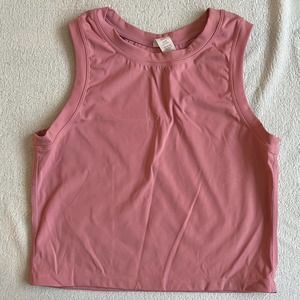 Paragon Fitwear Pink Workout Cropped Tank